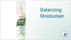 Light and oil-free Nelsons Pure & Clear Balancing Moisturiser helps control shine by balancing oil production, leaving skin smooth and hydrated without blocking pores